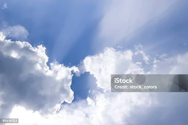Spring Wolken Stockfoto und mehr Bilder von Anzünden - Anzünden, Bildhintergrund, Blau