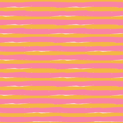 Pink Yellow Line Pattern Pink And Yellow Stripes Seamless Pattern Stock Illustration - Download ...