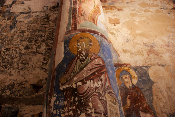istock Ancient church artwork and icons 954151064