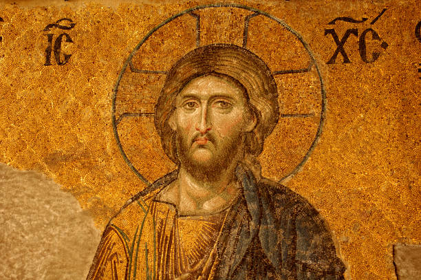 istock Mosaic of Jesus Christ 95415593