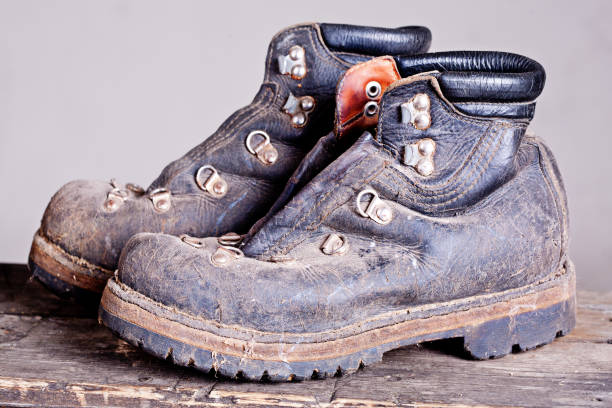 istock A pair of old alpinist mountain boots 954166194