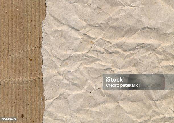 Horizontal Ripped Paper Stock Photo - Download Image Now - Blank, Cardboard, Carton