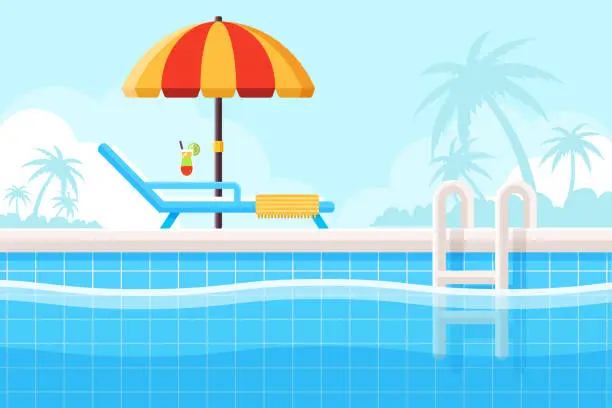 Vector illustration of Swimming Pool