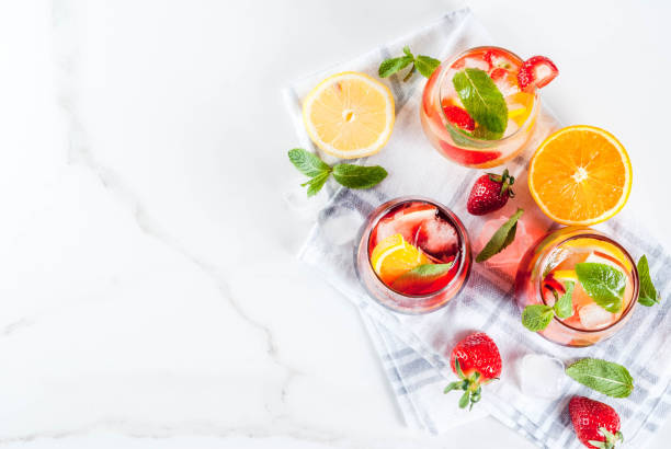 istock White, red and pink sangria 954191522