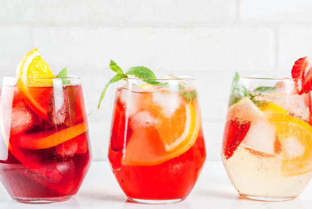 istock White, red and pink sangria 954191590