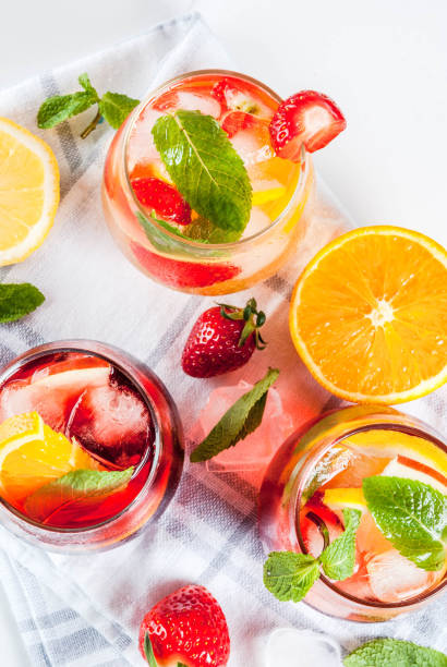 istock White, red and pink sangria 954191788