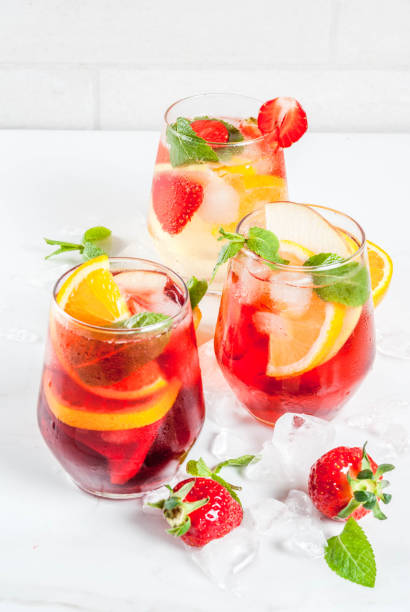 istock White, red and pink sangria 954191878