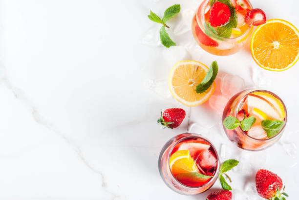 istock White, red and pink sangria 954191936