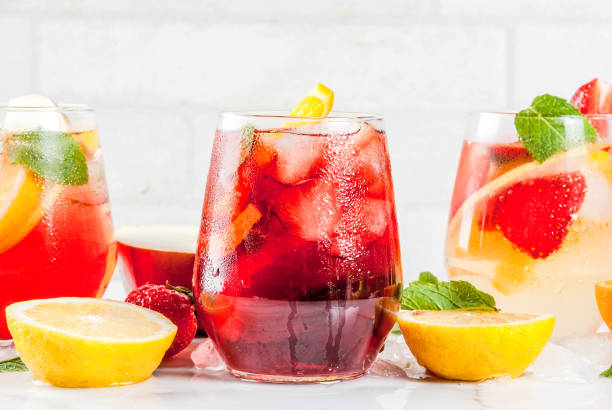 istock White, red and pink sangria 954192398