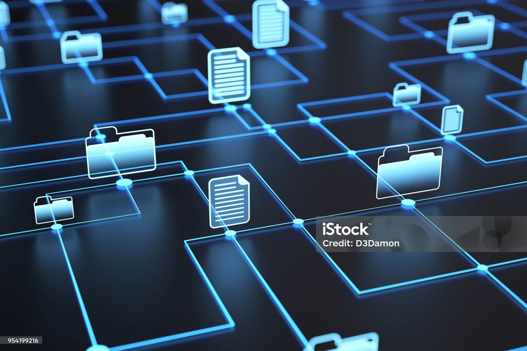 Computer with files and devices