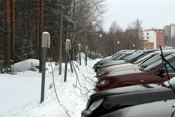 istock Parked Cars in Finland 95421341