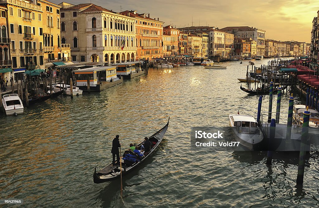 Venecia, Canale Grande - Foto de stock de Agua libre de derechos