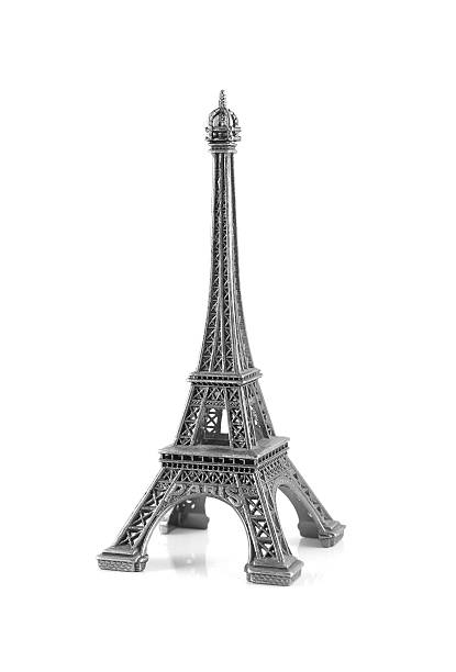 에펠탑 장식용 조각상 스톡 사진
