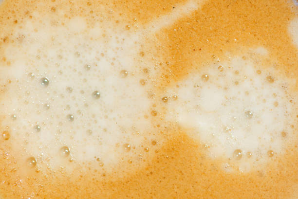 istock Close-up of coffee froth as background 954221122