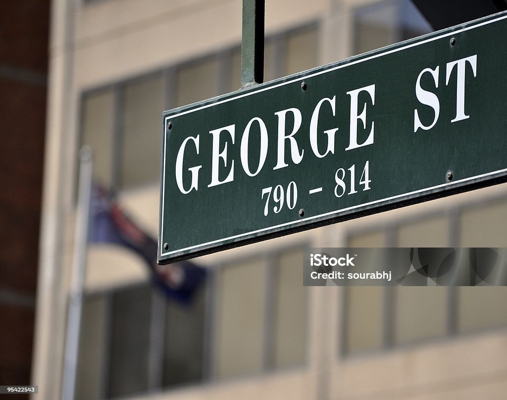 Rua George - Foto de stock de Cidade royalty-free