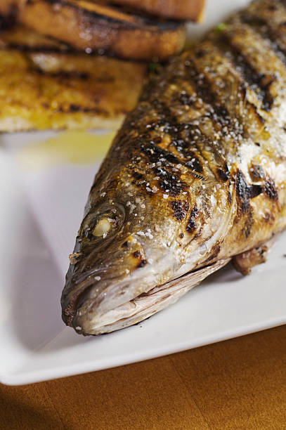 istock Roasted Sea Bass 95422646