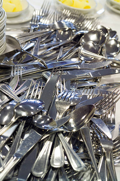 istock Pile of cutlery 95422854