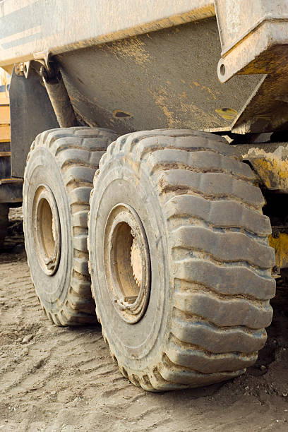 istock Enormous truck wheels 95423133