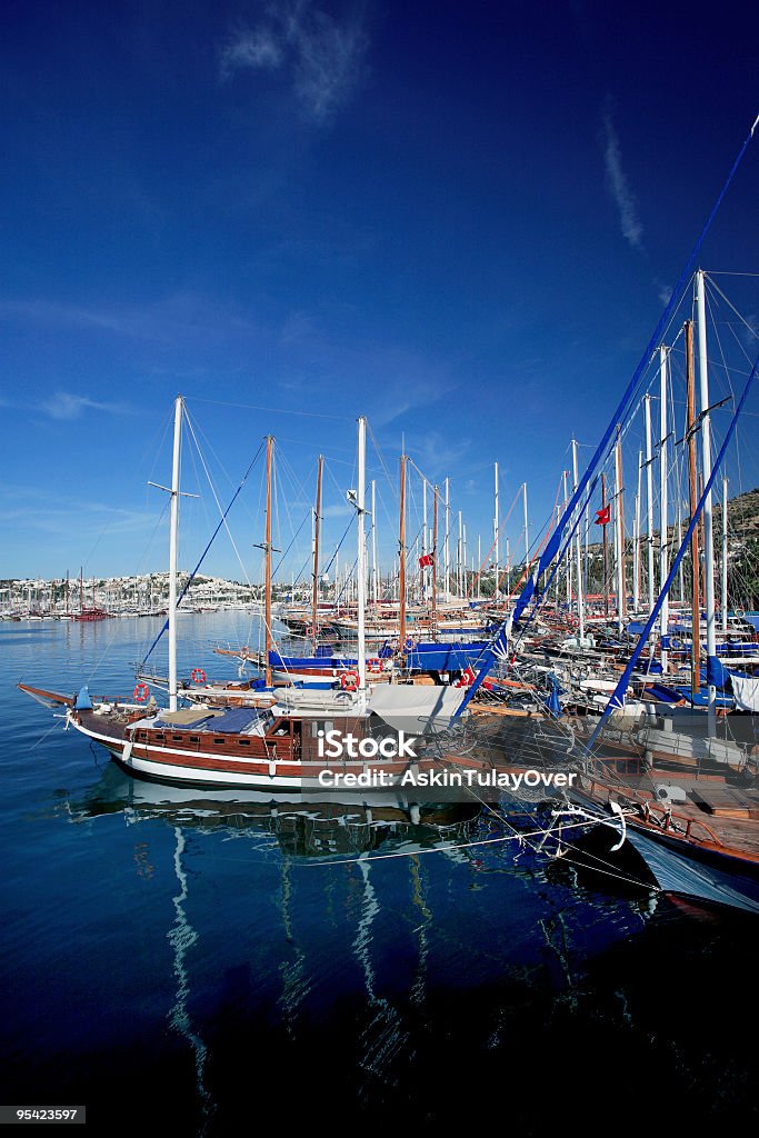Porto de Bodrum - Foto de stock de Verão royalty-free