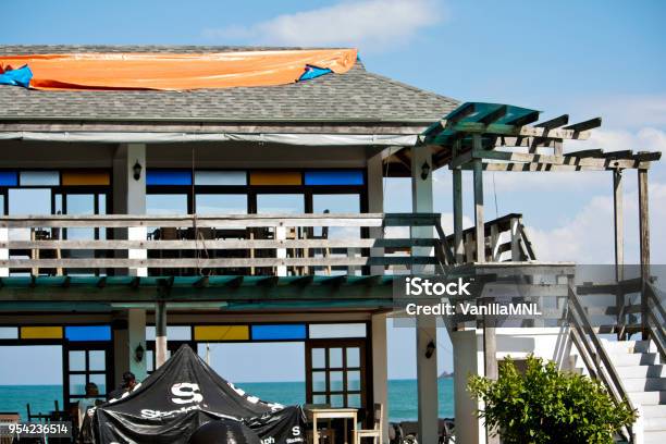Surf Resort Stock Photo - Download Image Now - Adventure, Baler - Philippines, Breaking Wave