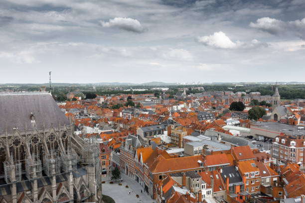 istock Church and city 954241306