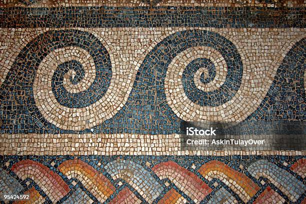 Mosaico Antigo - Fotografias de stock e mais imagens de Mosaico - Mosaico, Arcaico, Banho Romano