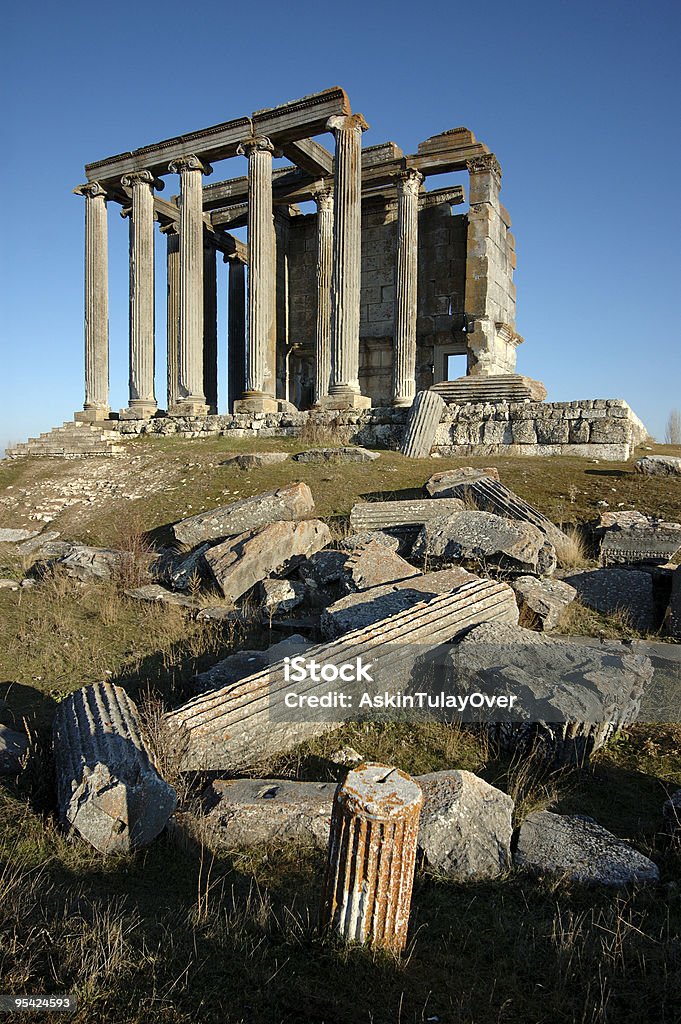 Templo de Zeus Aizanoi - Royalty-free Abandonado Foto de stock