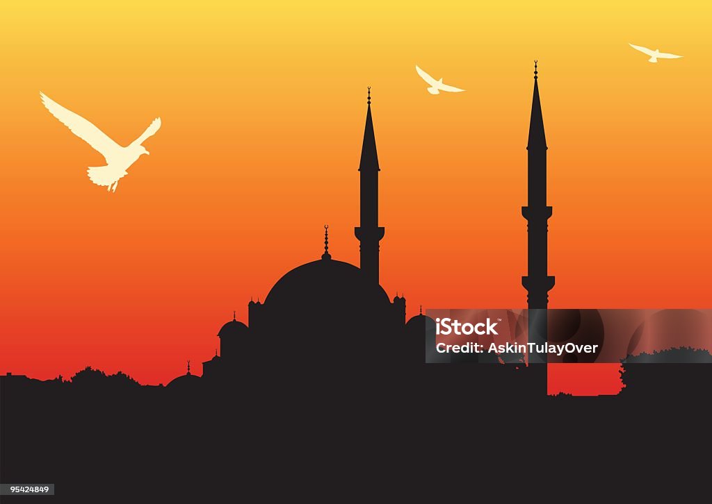 Стамбул, - Векторная графика Ottoman Empire роялти-фри