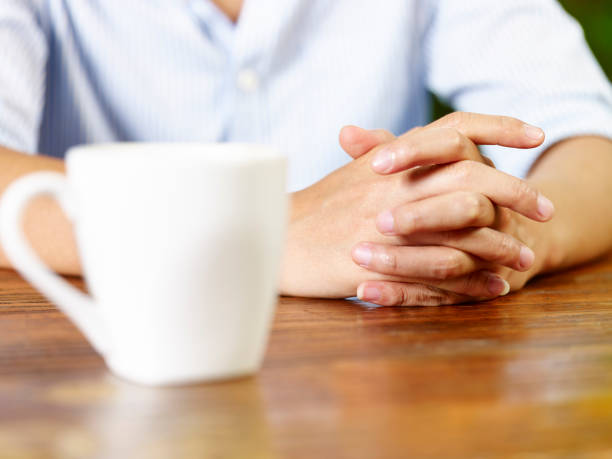 istock hands of a young man talking to someone 954248748