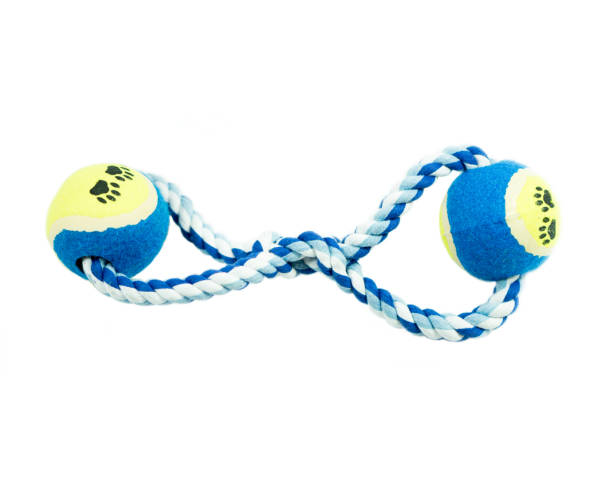 Pet Toys on isolated white background.