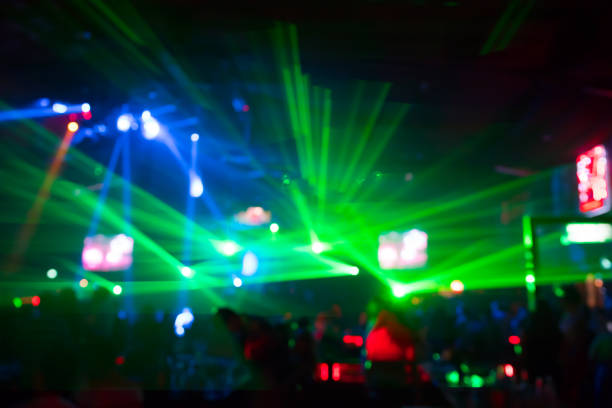 istock Abstrat blur concert light ,party night for background 954252290