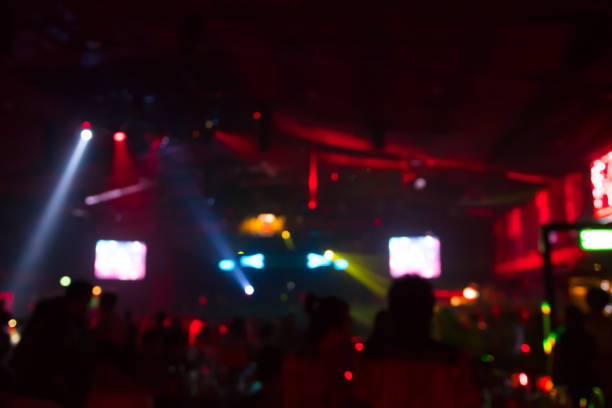 istock Abstrat blur concert light ,party night for background 954252424