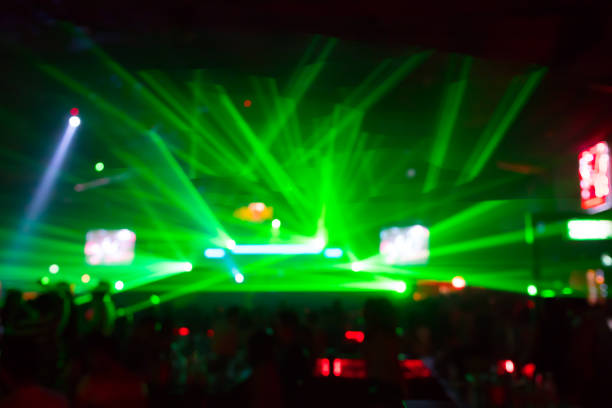 istock Abstrat blur concert light ,party night for background 954253232