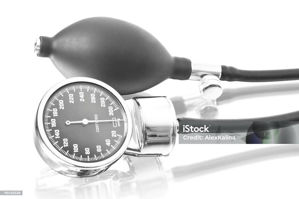 medical tool. blood pressure  Black Color Stock Photo