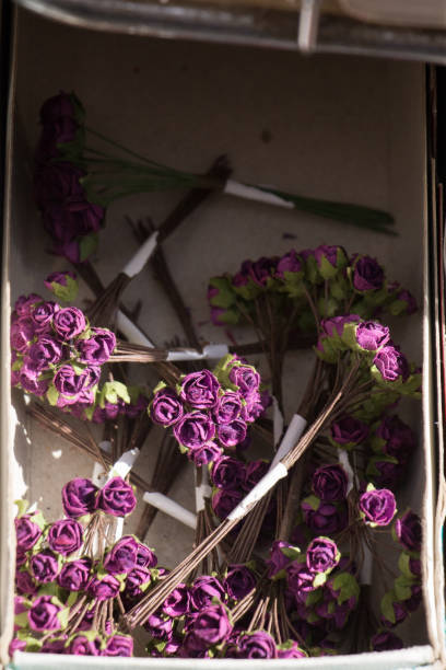 istock Plastic fake flowers colourful flowers 954255614