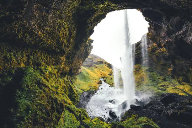 Photo of Behind The Majestic Waterfall