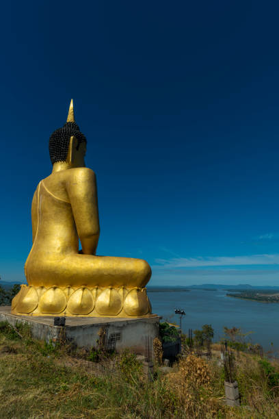 istock the biggest Buddha statue in Laos 954281460