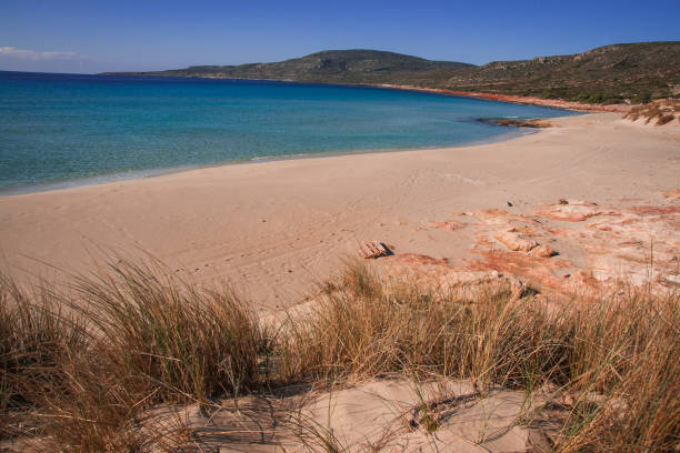 istock Scenic Simos beach on Elafonisos island in Greece 954287124