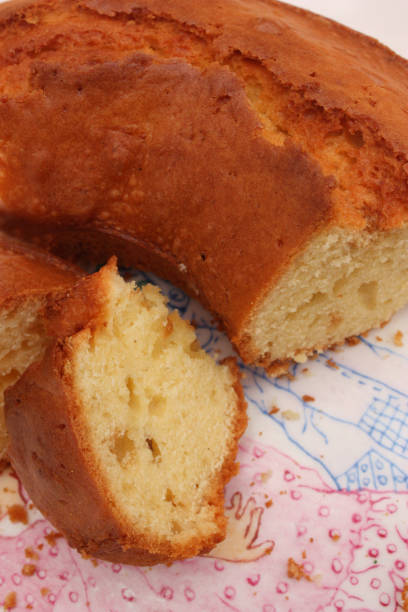 istock Homemade biscuit in a cake pan 954289838