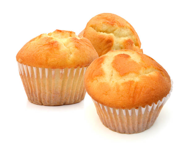 istock tasty muffin cake, isolated on white 954293676