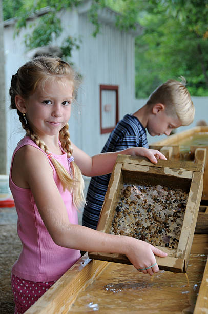 istock girl and boy at gem mine 95430994