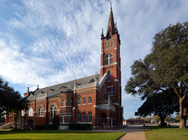 istock CATHOLIC CHURCH IN SHINER,TEXAS 954315506