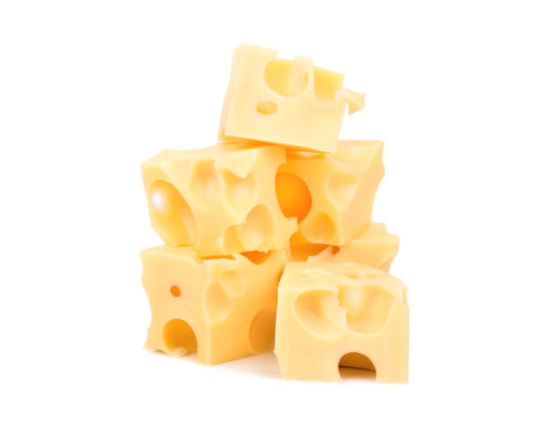 istock Cubes of cheese 954321098
