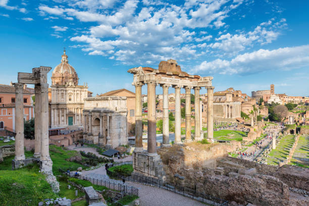 istock Roman Forum in Rome, Italy 954324302