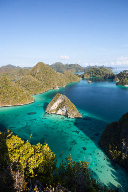 istock Amazing Limestone Islands in Wayag, Raja Ampat 954337878