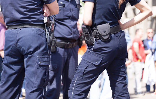 istock Police officers on duty 954339964