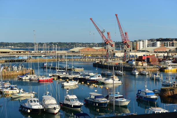 istock St Helier harbour, Jersey, U.K. 954343322
