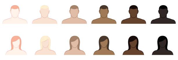 Complexion Different Skin Tones And Hair Colors Of Men And Women Very Fair Fair Medium Olive Brown And Black Isolated Vector Illustration On White Background Stock Illustration - Download Image Now - iStock Complexion Different Skin Tones And Hair Colors Of Men And Women Very Fair Fair Medium Olive Brown And Black Isolated Vector Illustration On White Background Stock Illustration - Download Image Now - iStock