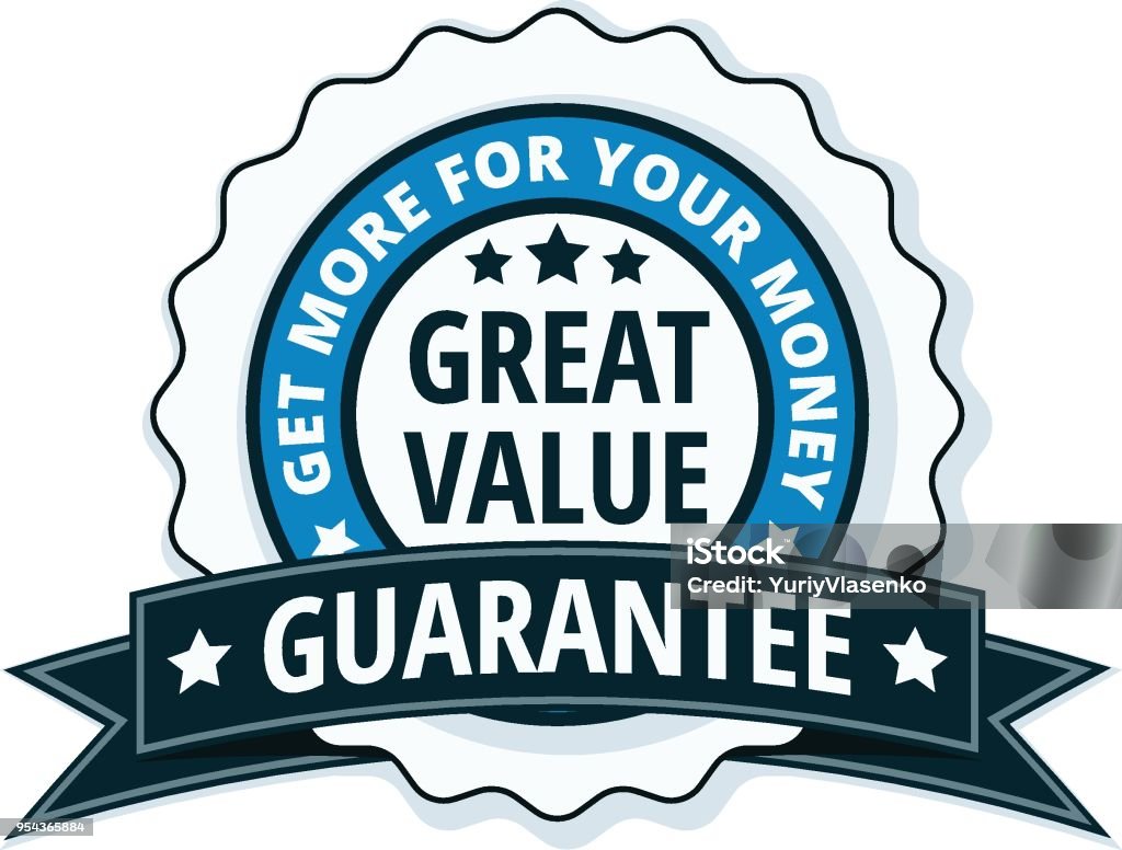 Great Values Sign Great Value Label Illustration Stock Illustration - Download Image Now ...