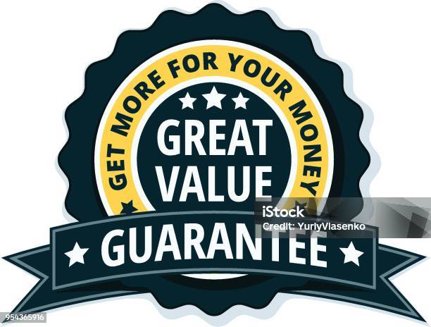 Good Value Graphic Great Value Label Illustration Stock Illustration - Download Image Now ...